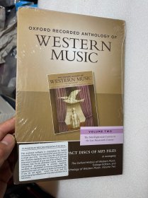 现货 英文版 Oxford Recorded Anthology of Western Music: The Mid-Eighteenth Century to the Late Nineteenth Century 牛津西方音乐史 第2册 3张CD