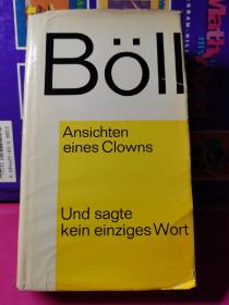 ansichten eines clowns + und sagte kein einiziges wort   德文版