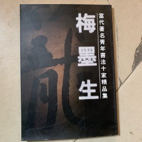 当代著名青年书法家 梅墨生 书作品集 书法书