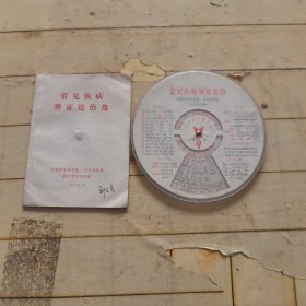 常见疾病辨证论治盘 (书+盘) 1972年一版一印