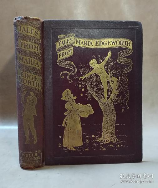 【补图】1903 Tales from Maria Edgeworth《玛利亚·埃奇沃思儿童故事集》名家休.汤姆生(Hugh Thomson)经典插图初版本