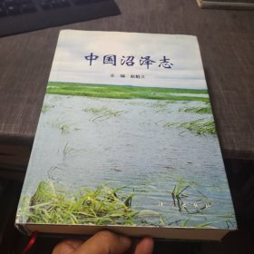 中国沼泽志（外品如图，封套有点撕裂，用胶带粘了，内页干净，85品左右）