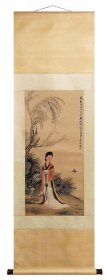 手绘（柳枝仕女图）
