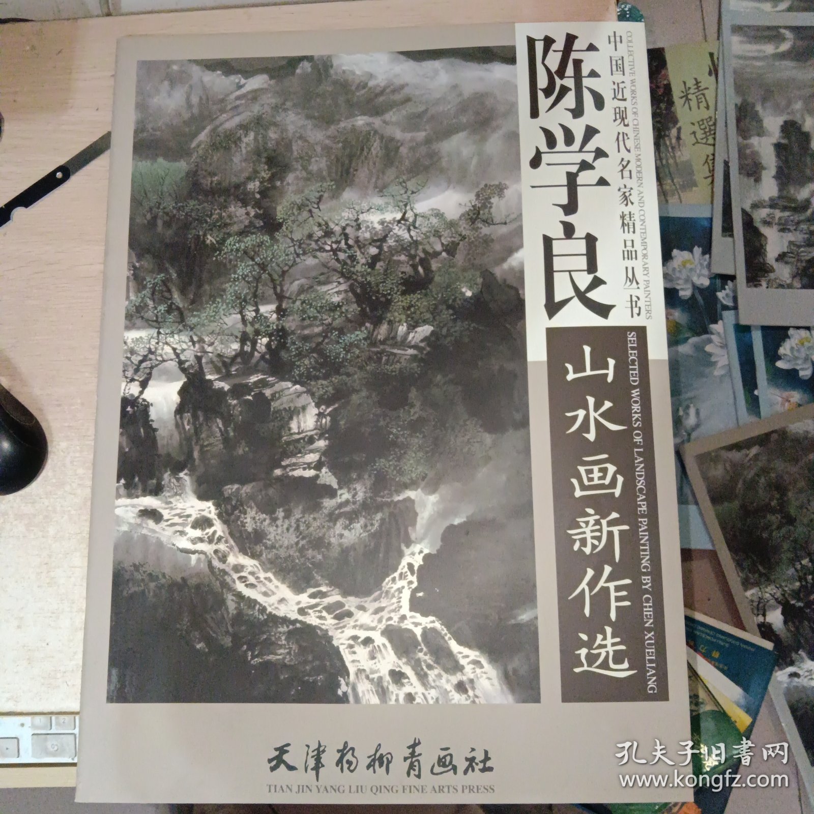 中国近现代名家精品丛书 陈学良山水画新作选【4开】，