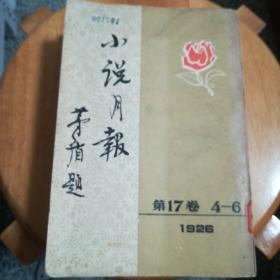 小说月报1926第17卷4-6