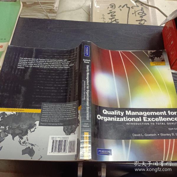 Quality Management For Organizational Excellence: Introduction To Total Quality