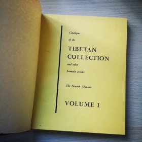 catalogue of The Tibetan collection and other lamaist articles in The newark museum 纽瓦克博物馆收藏西藏艺术与喇嘛艺术等 全二册合订精装