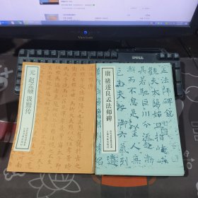 历代名帖自学选本：唐 褚遂良孟法师碑+元 赵孟頫 汲黯传 2册合售