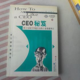 CEO秘笈:登上宝座并坐稳江山的十条锦囊妙计