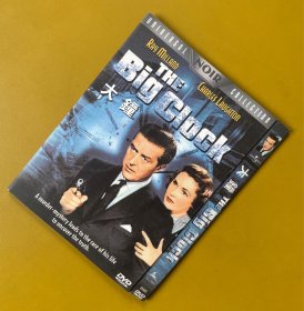 大钟DVD 天龙映画独家美版，中文字幕，1948年好莱坞黄金时代两大演技男神雷·米兰德、查尔斯·劳顿主演的黑色电影，《谍海军魂》原型，一个凶手大张旗鼓的寻找目击者试图嫁祸脱罪，而目击者要想法设法脱离险境，猫捉老鼠的紧张游戏。