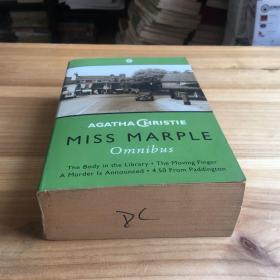 英文原版 Agatha Christie:Miss Marple Omnibus Volume 1（阿加莎.克里斯蒂：《马普尔小姐探案集，卷一》）