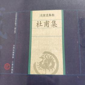 中国家庭基本藏书·名家选集卷：杜甫集