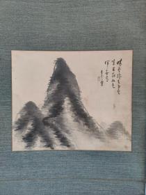 津田白印 晴云才去雨云来 李日华 茶挂 茶室 茶道