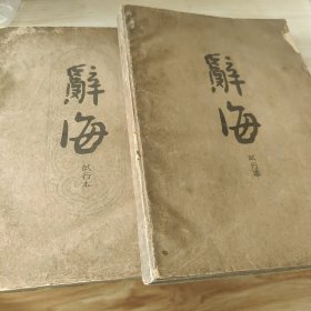 辞海试行本（8、10分册）