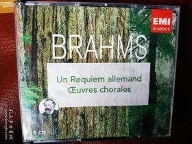 EMI 勃拉姆斯 安魂曲 BRAHMS  5CD