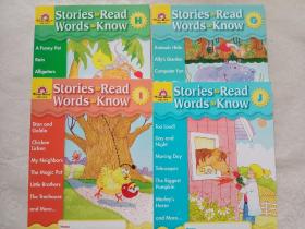 stories to read words to know 四本合售