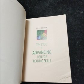 THE STEPS TO ADVANCING COLLEGE READING SKILLS