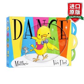 英文原版 Matthew Van Fleet Dance 跳舞 机关操作书 英文版 进口英语原版书籍