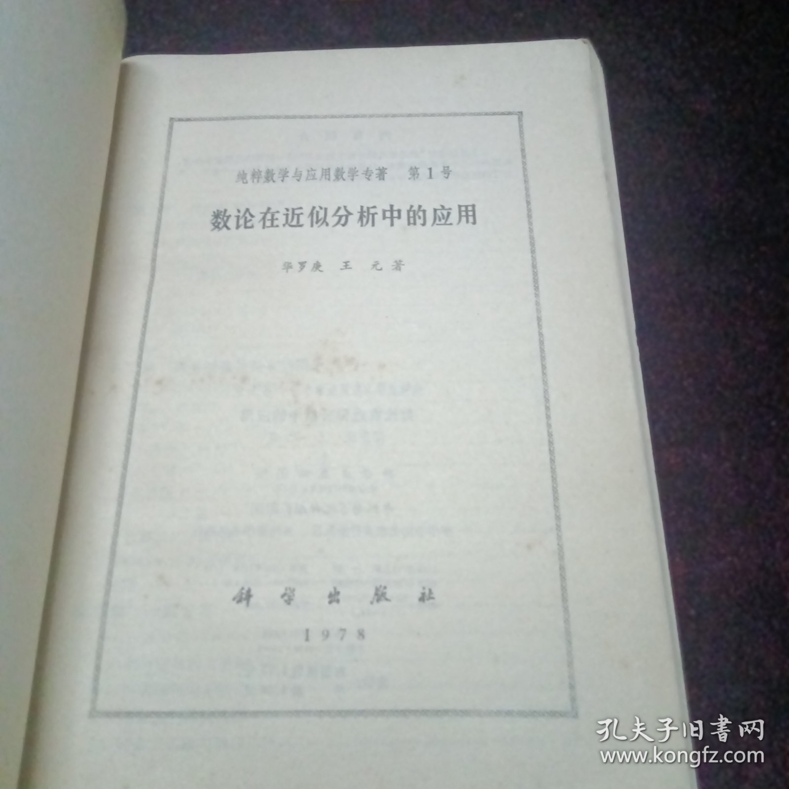 数论在近似分析中的应用