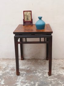 小方桌茶桌品相一流全品相皮克好老铜件，复古装饰怀旧摆设 尺寸66-66-86
