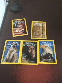 NATIONNAL GEOGRAPHIC   2002    [5本合售具体见图】