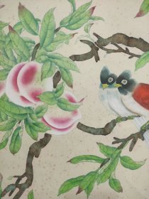 王蒙画作鸟语花香
