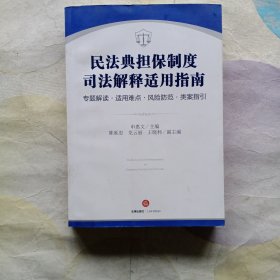 民法典担保制度司法解释适用指南：专题解读·适用难点·风险防范·类案指引