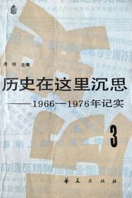 历史在这里沉思——1966—1976年记实(1，2，3卷)