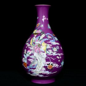 《精品放漏》雍正玉壶春瓶——清代瓷器收藏