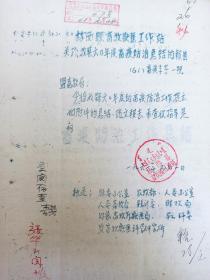 内蒙古自治区畜牧厅兽医局 林西县畜牧局 1960年畜疫防治工作报告  有批示