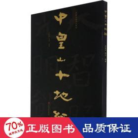 中国石刻书法精粹 中皇山十地经 篆刻 作者 新华正版