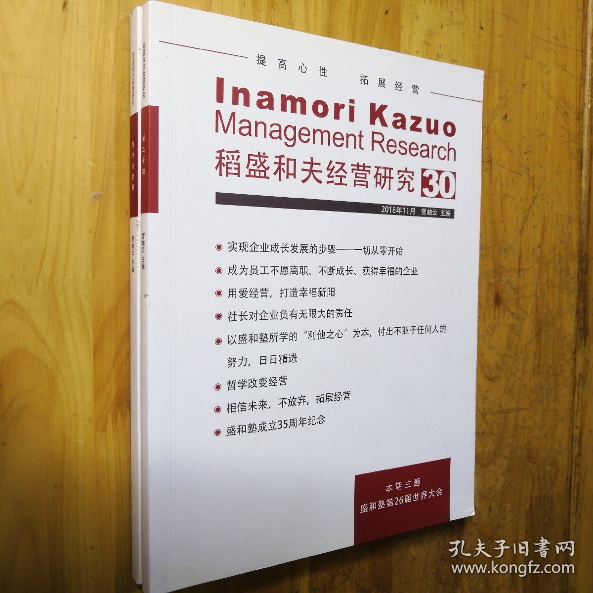 稻盛和夫经营研究〈30 31两册合售〉