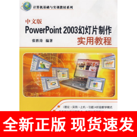 中文版PowerPoint 2003幻灯片制作实用教程（计算机基础与实训教材系列）