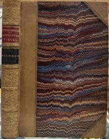 1891年CHARLES DICKENS :Edwin Drood / Reprinted Pieces 狄更斯《艾德温•德鲁德之谜》《重印故事集》两卷合一册, 精美版画插图古董书,英文原版