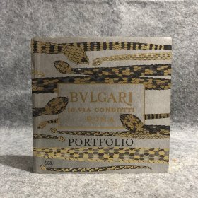 BVLGARI  10，Via condotti  Roma PORTFOLIO  Skira(宝格丽珠宝）精装【书边三面烫金边】