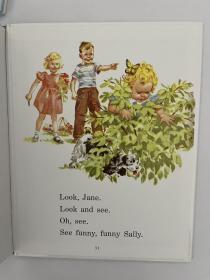 精装一套12本Dick and Jane Reading Collection带函套