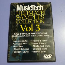 DVD 光盘： ULTIMATE  SAMPLES  COLLECTION  VOLUME 3