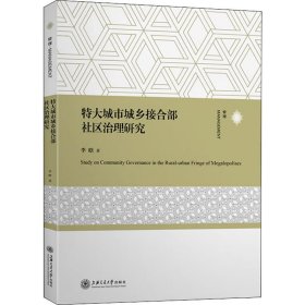 特大城市城乡接合部社区治理研究