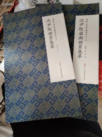 沈尹默扇面册頁集萃 沈尹默册页集萃/微距下的沈尹默系列两本售价75元包邮狗院