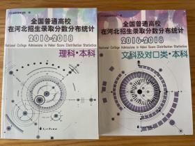 2019年高考报考用2016-2018年在河北招生录取分数线本科理科+文科