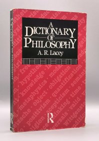 《哲学词典》 Dictionary of Philosophy by A. R. Lacey（哲学）英文原版书