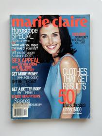 Marie Claire US December 1998
Courtrney Cox，老友记