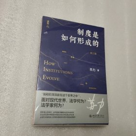 制度是如何形成的（第三版） 法学家苏力教授领您一同关注社会与法律热点，值得一读再读的好书  新版