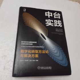 中台实践：数字化转型方法论与解决方案（精装）