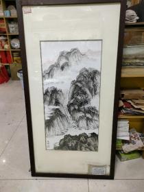 苏晓峰  瓷板画