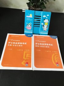 24版丁震护考急救包：护士执业资格考试模拟6套卷全解析+24版丁震护考急救包护士执业资格考试预测5套卷全解析【两本合售】未使用 实物拍摄