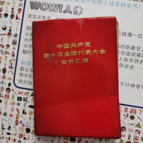 中国共产党第十次全国代表大会文件汇编