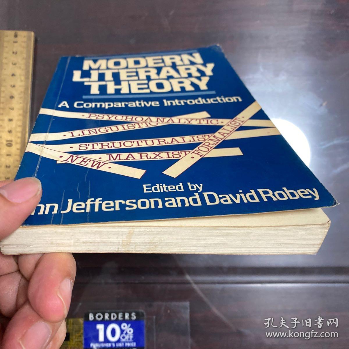 Modern literary theory a comparative introduction history of literature 比较文学理论 英文原版