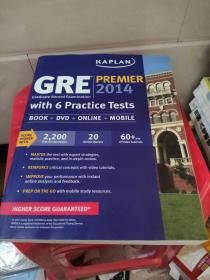 Kaplan GRE Premier 2014 with 6 Practice Tests: Book + Online + DVD + Mobile