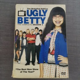 352影视光盘DVD：UGLY BETTY 丑女贝蒂3 6张光盘盒装